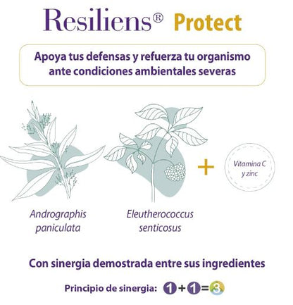 Resiliens Protect - Refuerzo Natural - 30 Cápsulas - 100% Natural