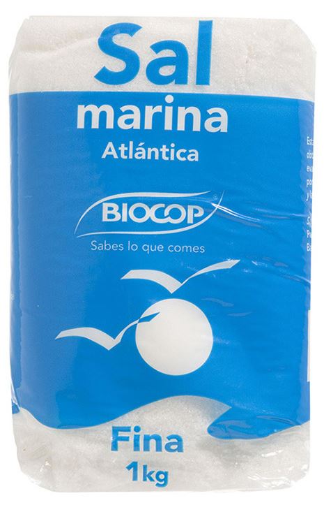 Sal Marina Atlántica Fina - 1 kg