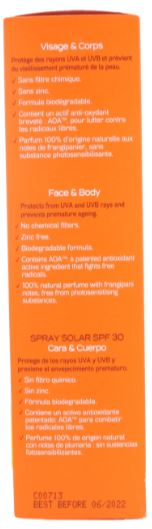 Spray Solar SPF30 Bio - Acorelle