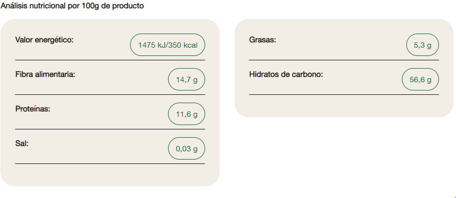 Copos de Avena Integral Suprem Biocop 500 g