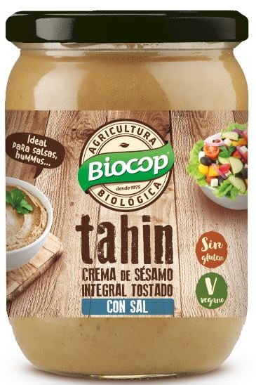 Tahín Integral con Sal - 225 g / 500 g