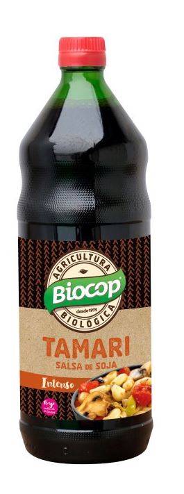 Salsa de Soja Tamari Biocop en Presentaciones de 140ml, 500ml y 10000ml