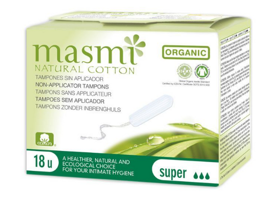 TAMPONES DIGITAL MASMI NATURAL COTTON SUPER