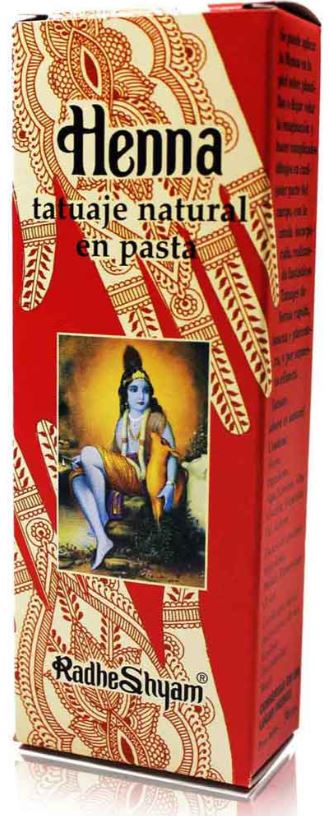 Henna Tatuaje Radhe Shyam - Pasta para Tatuajes Temporales (30 gr)