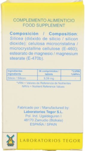 Tegorsales 11 Silicea 350 comprimidos