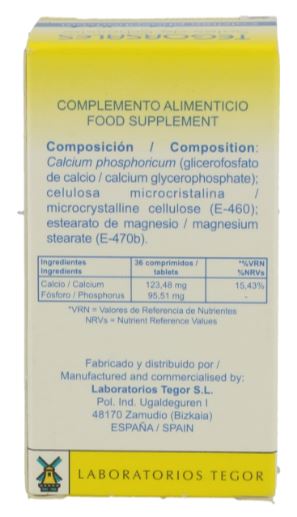 Tegorsales 2 - Calcium Phosphoricum 350 Comprimidos