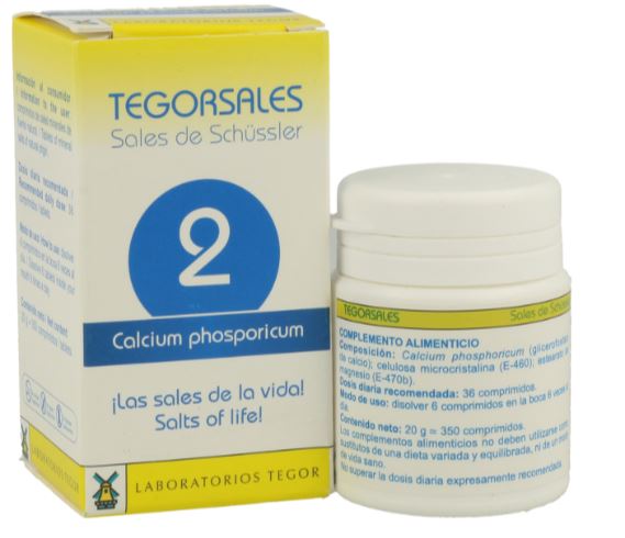 Tegorsales 2 - Calcium Phosphoricum 350 Comprimidos