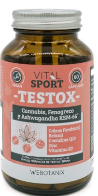 TESTOX - Vital Sport - WeBotanix 60 Cápsulas Veganas