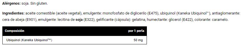 Ubiquinol 50 Perlas