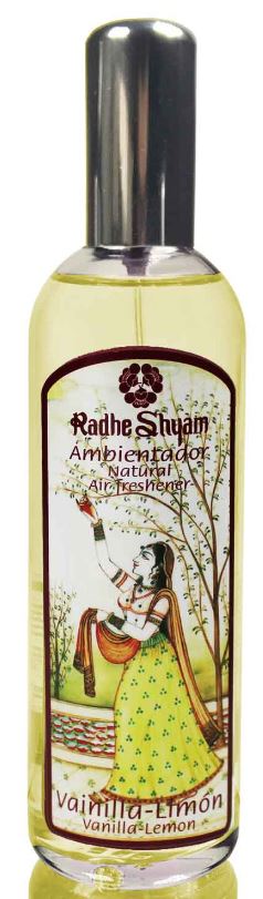 AMBIENTADOR VAINILLA LIMÓN LÍQUIDO NATURAL RADHE SHYAM – RADHE SHYAM - 100 ml