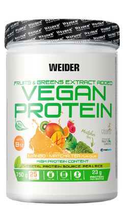 VEGAN PROTEIN SIN SOJA 750 g WEIDER VARIOS SABORES