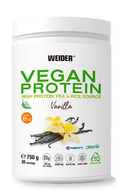 VEGAN PROTEIN SIN SOJA 750 g WEIDER VARIOS SABORES