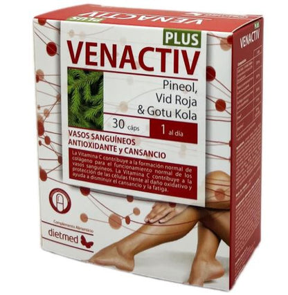 Venactiv Plus - 30 Cápsulas de Dietmed