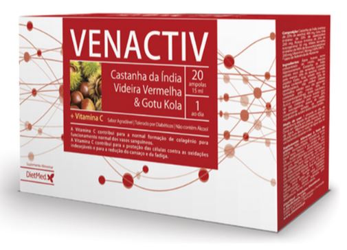 Venactiv - 20 Ampollas de 15 ml de Dietmed