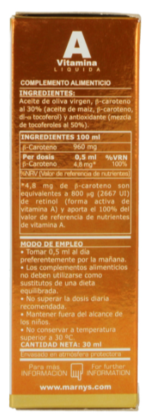 VITAMINA A LIQUIDA 30 ml