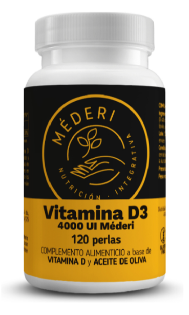 VITAMINA D3 4000 UI 120 perlas