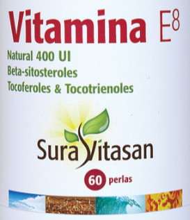 VITAMINA E8 NATURAL 400UI 60 perlas