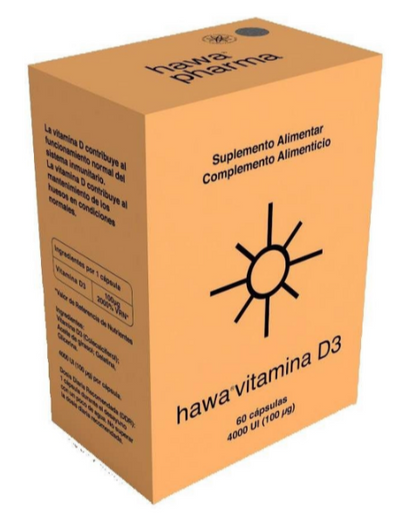 HAWA VITAMINA D3 4000UI 60 caps