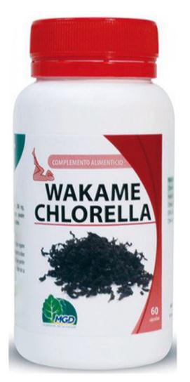 Wakame Chlorella 60 cápsulas MGD